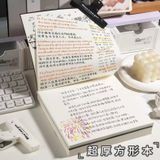  ```(ĐẶT TRƯỚC) Bộ 10 Giấy Kraft Trắng, Sổ Nháp Gạch Vuông Nhỏ, Thẻ Đen Có Thể Lật, Sổ Ghi Chép Học Tập Màu Sắc Đơn Giản` 