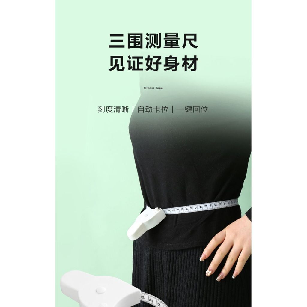  Thước Mềm Có Tay Cầm Đo Vòng Ngực, Eo, Mông, Chiều Cao [GIAO HÀNG 2-10 NGÀY | SỈ TỪ 2 TRIỆU | CÓ THỂ IN LOGO] 
