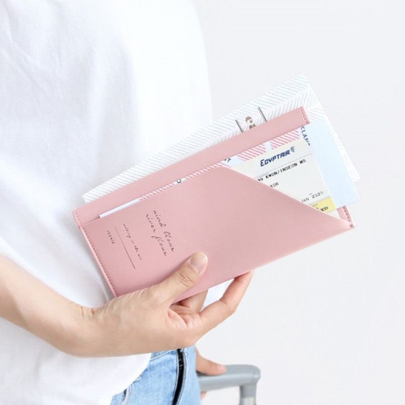  Bao Hộ Chiếu Da PU Dày Dặn Phong Cách Nhật Hàn In Logo Được [GIAO HÀNG 2-10 NGÀY | SỈ TỪ 2 TRIỆU | CÓ THỂ IN LOGO] 