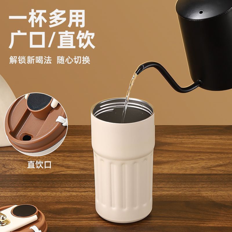  Cốc Cà Phê Giữ Nhiệt Inox Ly Pha Đồ Uống Thiết Kế Đẹp Mắt 