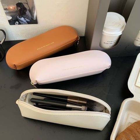  Túi Đựng Cọ Trang Điểm Mẫu Mới, Cọ Nhỏ, Bút Kẻ Mày, Bút Kẻ Mắt, Túi Đựng Cọ Trang Điểm 