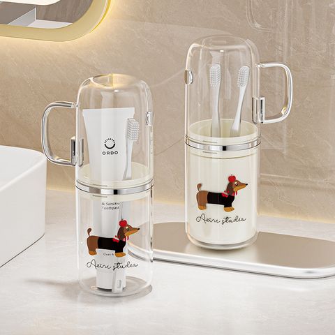  Bộ Cốc Súc Miệng Du Lịch 3 Trong 1 Bằng Nhựa - Hộp Đựng Bàn Chải Đánh Răng + Cốc Cầm Tay Phong Cách Sang Trọng [GIAO HÀNG 2-10 NGÀY | SỈ TỪ 2 TRIỆU | CÓ THỂ IN LOGO] 