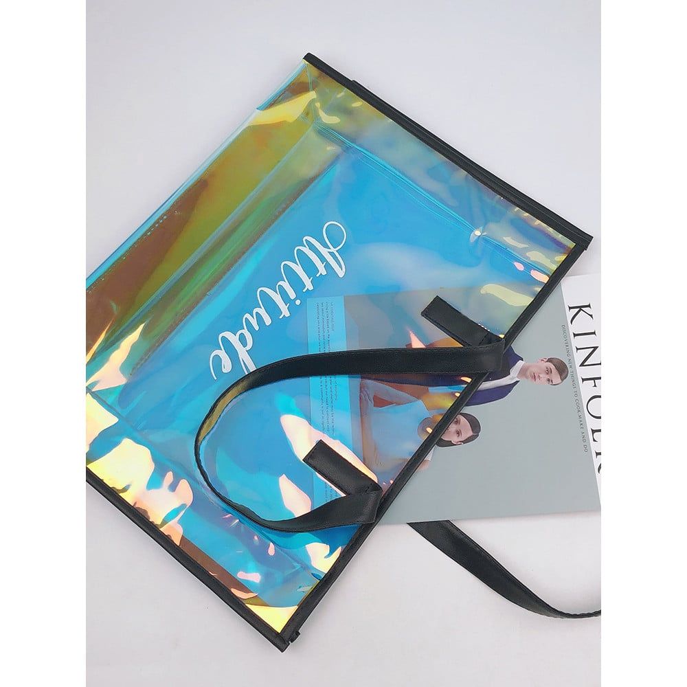  (HÀNG ĐẶT TRƯỚC) 10 Túi Xách PVC Laser In Logo Tùy Chỉnh Đựng Quà Tặng, Quần Áo [GIAO HÀNG 2-10 NGÀY | SỈ TỪ 2 TRIỆU | CÓ THỂ IN LOGO] 