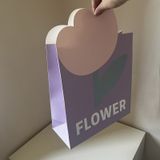  Túi quà tặng 3D sáng tạo, túi đựng bó hoa, túi giấy quà tặng cao cấp 