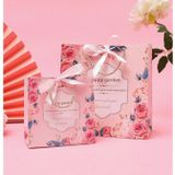  Túi giấy sang trọng in hoa hồng, kèm nơ ruy băng – Mẫu Q1546 