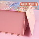 Túi quà tặng túi giấy màu bao bì xuyên biên giới ruy băng quà lễ hội túi quần áo tote 