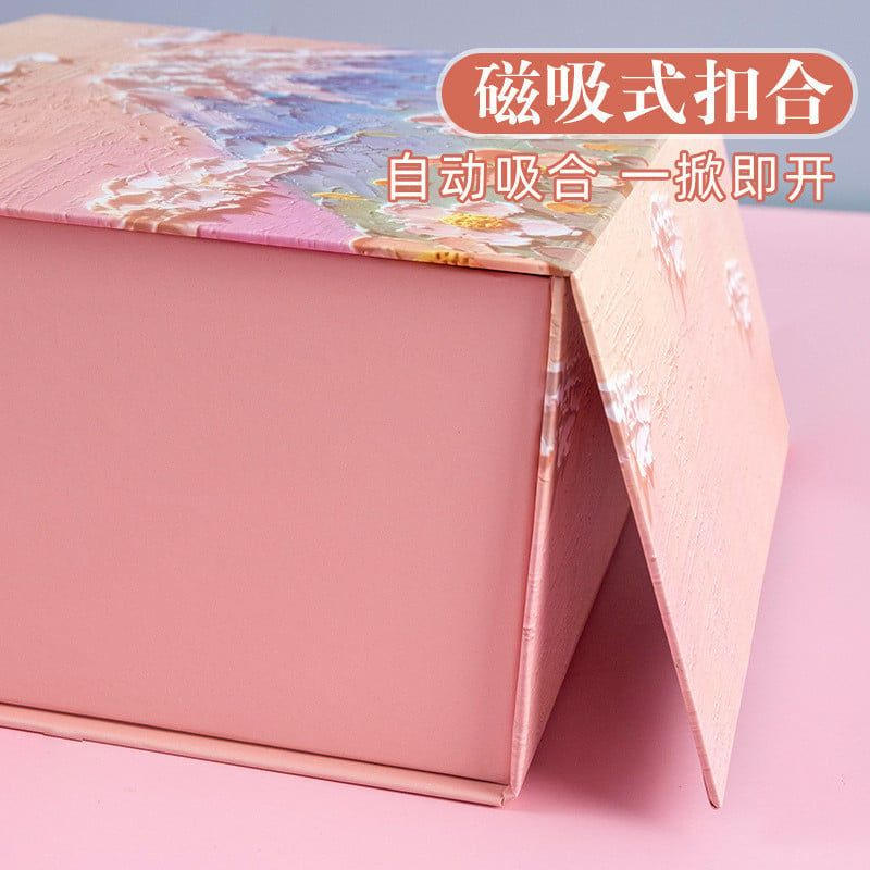  Túi quà tặng túi giấy màu bao bì xuyên biên giới ruy băng quà lễ hội túi quần áo tote 