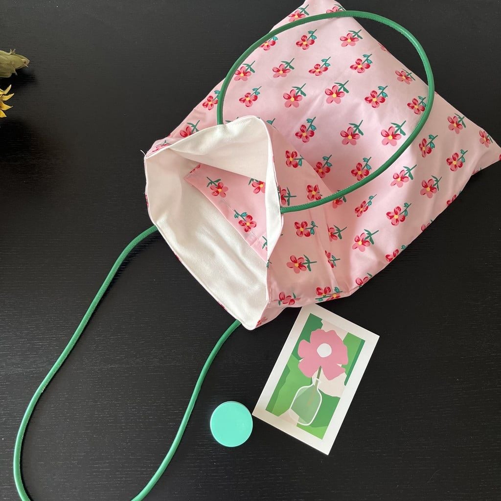  Túi Vải Cotton Mỏng Họa Tiết Thời Trang - Túi Đeo Vai Phong Cách Mới [GIAO HÀNG 2-10 NGÀY | SỈ TỪ 2 TRIỆU | CÓ THỂ IN LOGO] 
