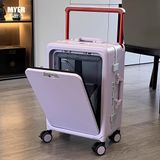  Vali Kéo MYER Mặt Trước Mở Bằng PC - Hành Lý Xách Tay Có Khóa TSA, Bánh Xe Hãm Tốc, USB, Nhiều Màu Sắc Cho Nữ [GIAO HÀNG 2-10 NGÀY | SỈ TỪ 2 TRIỆU | CÓ THỂ IN LOGO] 