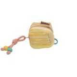  小香风可爱便携适用于苹果无线蓝牙耳机保护套收纳软布壳 