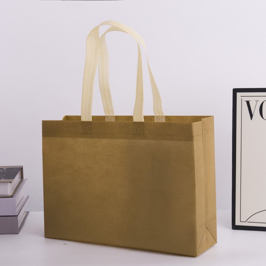  Túi tote vải không dệt dày dặn, túi đeo chéo in logo shop 