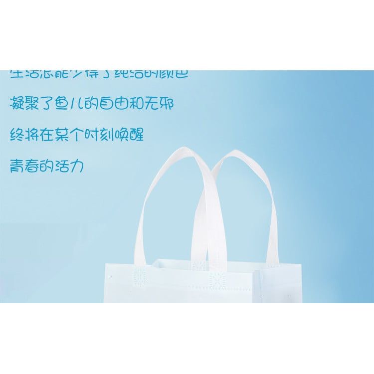  Túi vải không dệt tráng túi quà không thấm nước mua sắm xách tay bao bì bán buôn 