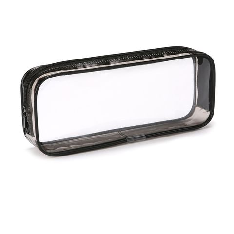  (HÀNG ĐẶT TRƯỚC) set 10 Hộp Đựng Văn Phòng Phẩm Trong Suốt Dung Tích Lớn Hộp Bút Chì Phong Cách Đơn Giản 