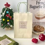  Miếng dán lớn cổ điển tự làm chúc mừng giáng sinh nhãn dán đóng gói quà handmade 