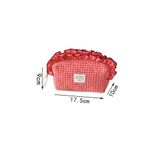  Túi Đựng Mỹ Phẩm Viền Hoa Quả Mọng Xách Tay Du Lịch Cao Cấp [GIAO HÀNG 2-10 NGÀY | SỈ TỪ 2 TRIỆU | CÓ THỂ IN LOGO] 