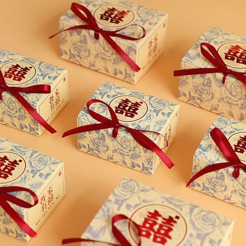  Hộp quà cưới cao cấp - Hộp kẹo cưới đính hôn sang trọng [GIAO HÀNG 2-10 NGÀY | SỈ TỪ 2 TRIỆU | CÓ THỂ IN LOGO] 
