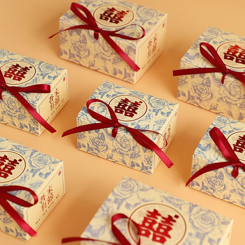  Hộp quà cưới cao cấp, hộp kẹo cưới đính hôn sang trọng 