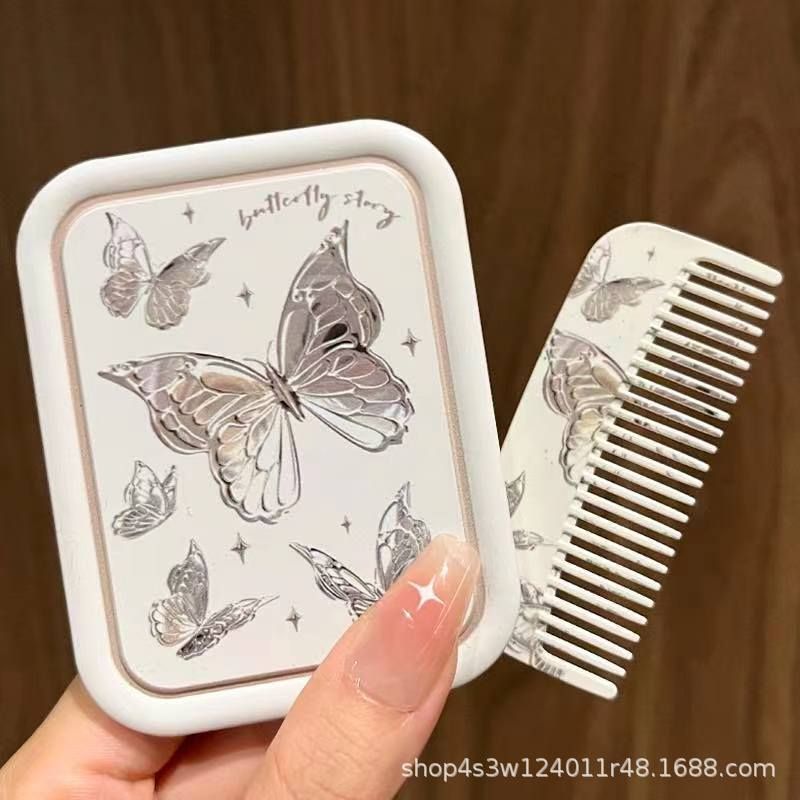  Gương Trang Điểm Cầm Tay Gấp Sáng Tạo - Cao Cấp, Dễ Thương Dành Cho Học Sinh [GIAO HÀNG 2-10 NGÀY | SỈ TỪ 2 TRIỆU | CÓ THỂ IN LOGO] 