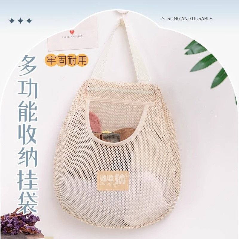  Túi Lưới Treo Tường Đựng Tất, Đồ Lót - Túi Treo Sau Cửa Phòng Ngủ, Ký Túc Xá, Sắp Xếp Gọn Gàng [GIAO HÀNG 2-10 NGÀY | SỈ TỪ 2 TRIỆU | CÓ THỂ IN LOGO] 