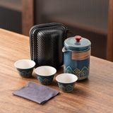  Bộ Trà Du Lịch Kung Fu Cầm Tay Nhật Bản Ngoài Trời [GIAO HÀNG 2-10 NGÀY | SỈ TỪ 2 TRIỆU | CÓ THỂ IN LOGO] 