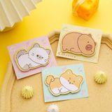  “(ĐẶT TRƯỚC) Bộ 50 Tem Ghi Chú Dễ Thương Hình Thú, Giấy Dán Chữ N Độc Đáo” 