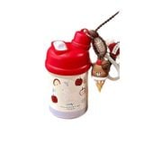  Cốc giữ nhiệt cốc nước kiểu dáng xinh xắn nhỏ nhắn cho nữ tiện mang theo có ống hút 
