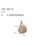  Giỏ Treo Tường Bằng Cotton Lanh Hình Mèo - Túi Đựng Gừng, Tỏi, Rau Củ Nhà Bếp, Đa Năng Để Bàn [GIAO HÀNG 2-10 NGÀY | SỈ TỪ 2 TRIỆU | CÓ THỂ IN LOGO] 