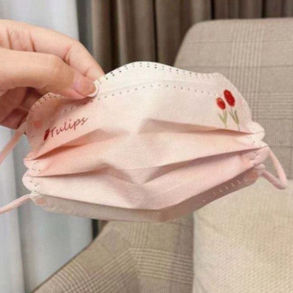  ```Bộ 500 khẩu trang 3D kháng khuẩn thời trang, dày dặn, đa màu sắc an toàn dễ mix đồ PK1387``` 