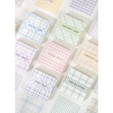  Giấy Ghi Chú Họa Tiết Kẻ Caro - Note Pad Sáng Tạo Để Lại Lời Nhắn, Văn Phòng Phẩm Dễ Thương Nhiều Màu [GIAO HÀNG 2-10 NGÀY | SỈ TỪ 2 TRIỆU | CÓ THỂ IN LOGO] 