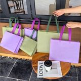  Túi Vải Không Dệt Xách Tay Bảo Vệ Môi Trường Cho Shop Quần Áo In Sỉ 