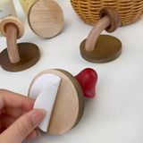  Móc Treo Gỗ Nguyên Khối Hình Nấm Dễ Thương Treo Cửa Không Đục Lỗ [GIAO HÀNG 2-10 NGÀY | SỈ TỪ 2 TRIỆU | CÓ THỂ IN LOGO] 