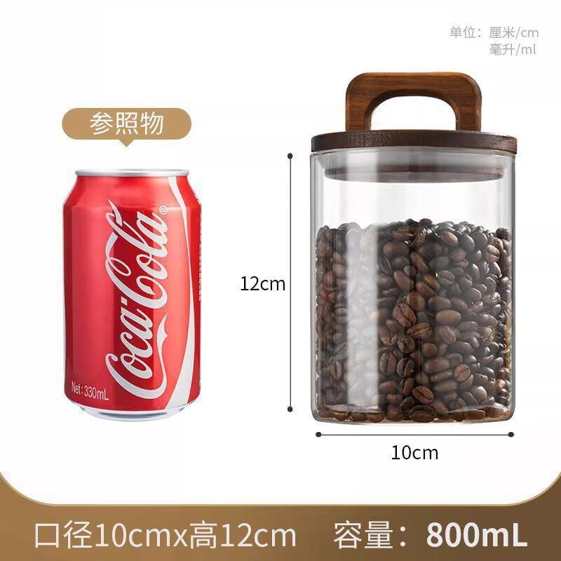  Hũ Đựng Gỗ Nguyên Khối Nắp Kính - Đựng Gia Vị, Đồ Dùng Bếp Gia Dụng [GIAO HÀNG 2-10 NGÀY | SỈ TỪ 2 TRIỆU | CÓ THỂ IN LOGO] 