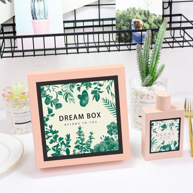  Hộp bánh trung thu màu xanh lá cao cấp hộp quà tặng doanh nghiệp 