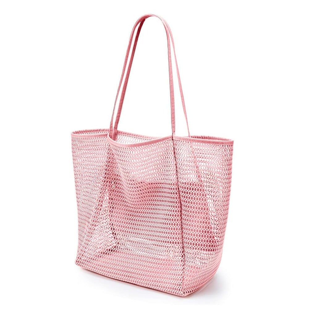  Túi Lưới Nylon Gấp Gọn Đi Biển - Túi Xách Tay, Túi Đeo Chéo Mùa Hè Dành Cho Nữ, Phụ Kiện Du Lịch Ngoài Trời [GIAO HÀNG 2-10 NGÀY | SỈ TỪ 2 TRIỆU | CÓ THỂ IN LOGO] 