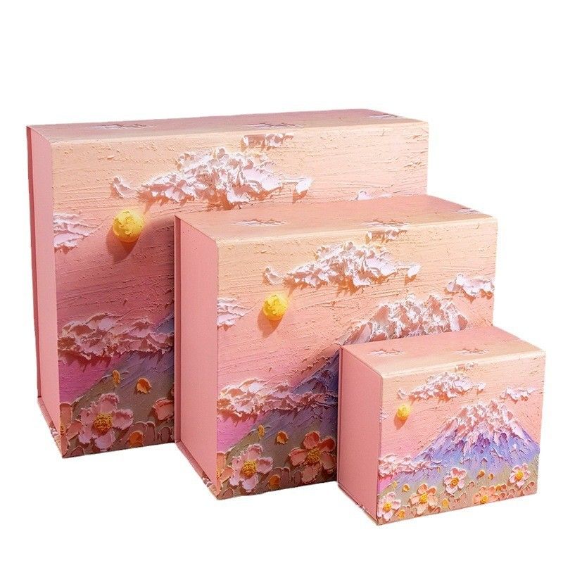  Túi quà tặng túi giấy màu bao bì xuyên biên giới ruy băng quà lễ hội túi quần áo tote 