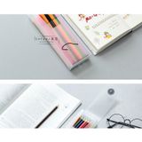  ```(ĐẶT TRƯỚC) Bộ 10 Hộp Đựng Bút Văn Phòng Phẩm Yingfan Đa Năng Chất Liệu PP Mờ``` 
