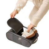 Túi Đựng Giày Du Lịch Bằng Polyester Màu Đen - Túi Đựng Giày Bóng Rổ, Bóng Đá, Thể Thao Tiện Dụng Khi Công Tác, Đi Chơi [GIAO HÀNG 2-10 NGÀY | SỈ TỪ 2 TRIỆU | CÓ THỂ IN LOGO] 