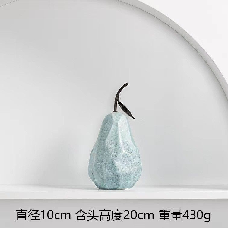 Đồ Trang Trí Gốm Hình Quả Lê, Táo Phong Cách Wabi-Sabi [GIAO HÀNG 2-10 NGÀY | SỈ TỪ 2 TRIỆU | CÓ THỂ IN LOGO] 