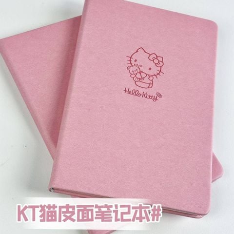  Sổ Tay Bìa Da Màu Hồng Hình Kitty - Sổ Nhật Ký, Ghi Chép Giá Trị Cao Dành Cho Học Sinh, Quà Tặng Dễ Thương [GIAO HÀNG 2-10 NGÀY | SỈ TỪ 2 TRIỆU | CÓ THỂ IN LOGO] 