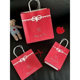  Túi Giấy Kraft Đỏ Hình Thần Cupid Đựng Quà Cưới Kẹo Mừng Tiệc Cưới 