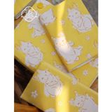  Áo bìa sổ tay vải hình thỏ dễ thương, quà tặng độc đáo cho tín đồ yêu thích! 