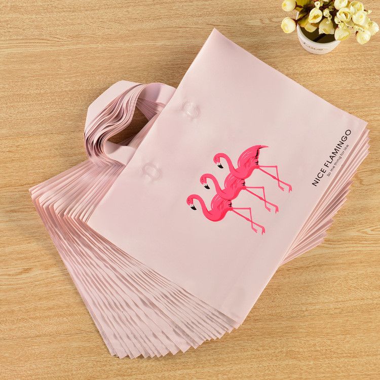  Túi nhựa mờ dày in logo, túi đựng quần áo shop thời trang 
