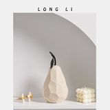  Đồ Trang Trí Gốm Hình Quả Lê, Táo Phong Cách Wabi-Sabi [GIAO HÀNG 2-10 NGÀY | SỈ TỪ 2 TRIỆU | CÓ THỂ IN LOGO] 
