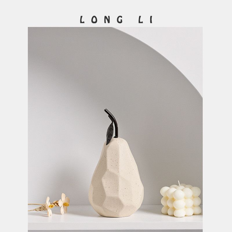  Đồ Trang Trí Gốm Hình Quả Lê, Táo Phong Cách Wabi-Sabi [GIAO HÀNG 2-10 NGÀY | SỈ TỪ 2 TRIỆU | CÓ THỂ IN LOGO] 