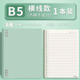  Sổ Tay Bìa PP Màu Xanh Lá Rời Khổ B - Lá Rời Gradient Cao Cấp, Vòng Khóa Có Thể Tháo, Máy Tính Xách Tay Đa Năng [GIAO HÀNG 2-10 NGÀY | SỈ TỪ 2 TRIỆU | CÓ THỂ IN LOGO] 