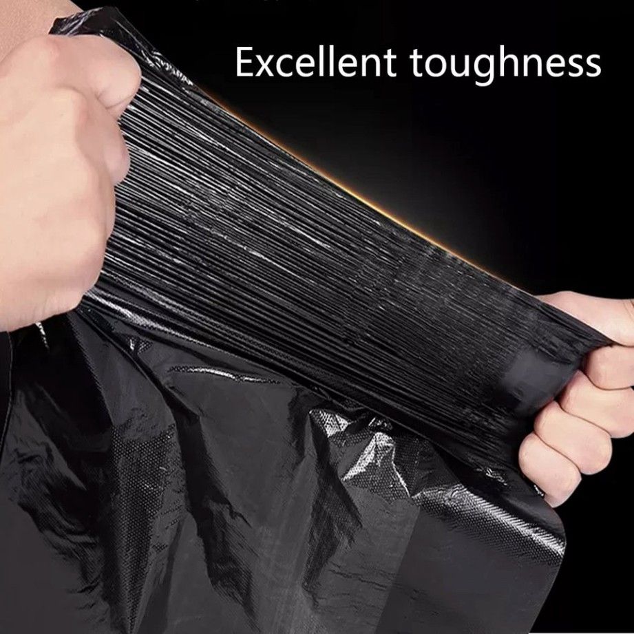  Cuộn Túi Rác Màu Đen DEY 40x47cm Chịu Lực Tốt Không Rách [GIAO HÀNG 2-10 NGÀY | SỈ TỪ 2 TRIỆU | CÓ THỂ IN LOGO] 