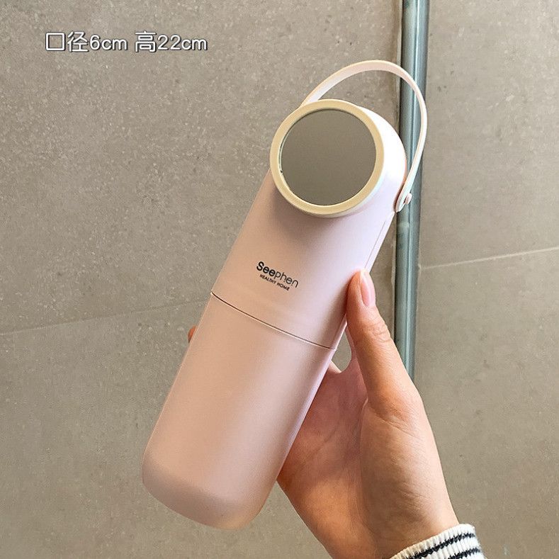  Cốc Du Lịch Đánh Răng Thông Minh - Bộ Hộp Đựng và Rửa Miệng Tiện Lợi 