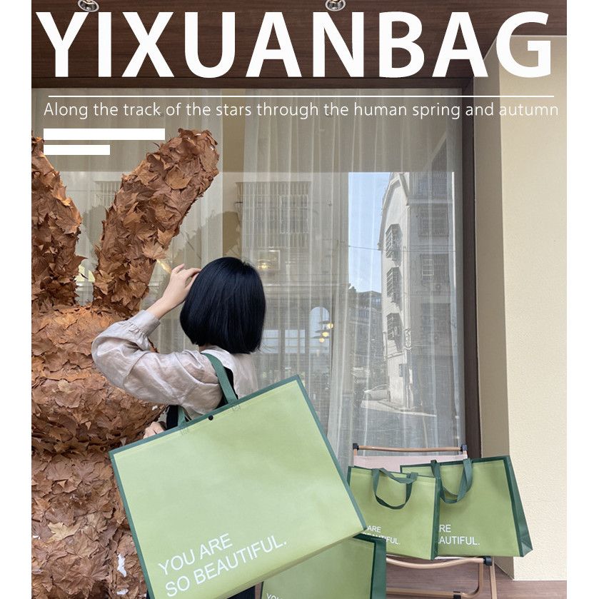  Túi xách tay nhám mẫu mới cho cửa hàng thời trang túi mua sắm cao cấp 