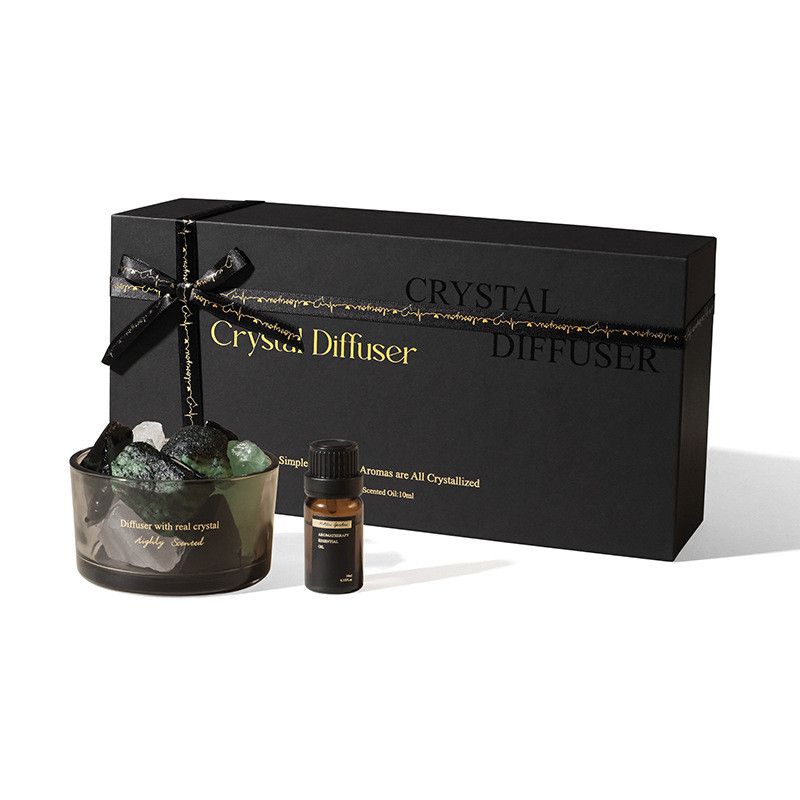  Tinh Dầu Thơm Dạng Khô Cốc Thủy Tinh Đen - Hương Lavender, Lê Anh, Trắng, Hoa Gió Xanh, Dùng Cho Phòng Khách, Phòng Ngủ, Quà Tặng [GIAO HÀNG 2-10 NGÀY | SỈ TỪ 2 TRIỆU | CÓ THỂ IN LOGO] 