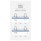  Túi bao bì trắng xanh cao cấp, túi đóng gói shop thời trang 